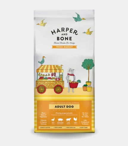Harper and Bone Adult Medium & Large Grain Free Fresh Market Pienso para Perros