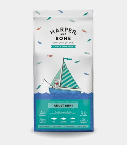 Harper and Bone Adult Mini Ocean Wonders Pienso para Perros