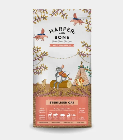 Harper and Bone Sterilised Grain Free Wild Mountain Pienso para Gatos