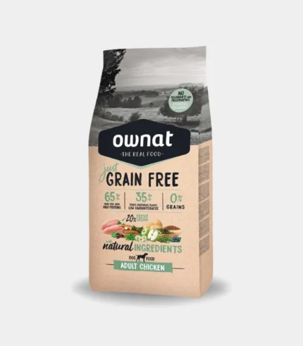Ownat Just Grain Free Adult Chicken Pienso para Perros