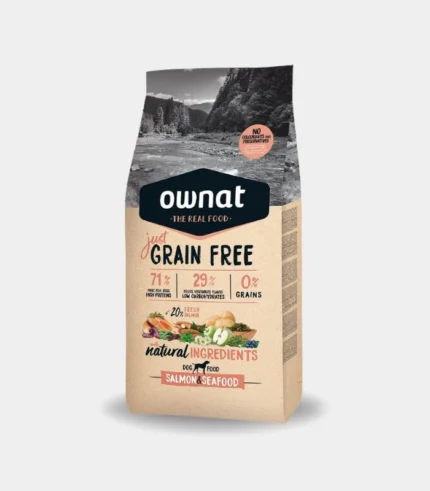 Ownat Just Grain Free Salmon&Seafood Pienso para Perros